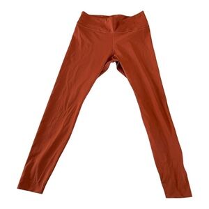 NIKE One Luxe Tights/Leggings Burnt Sunrise/Clear Size Large